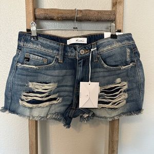Kancan NWT Dark Wash Jean Shorts